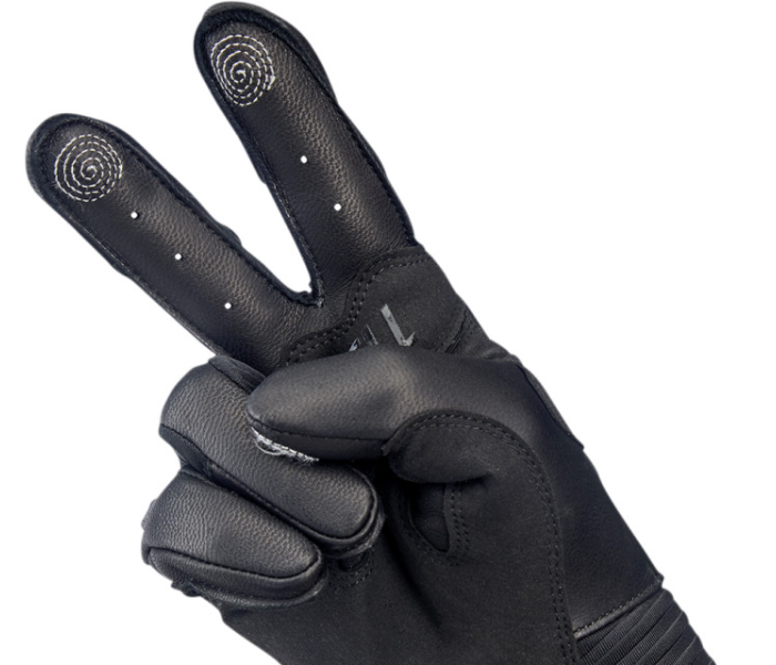 BILTWELL - Bridgeport Gloves - Black Out - XL