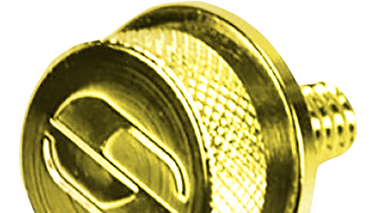 SADDLEMAN - Seat Mounting Knob - Gold