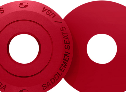 SADDLEMAN - Fender Seat Washer - Red