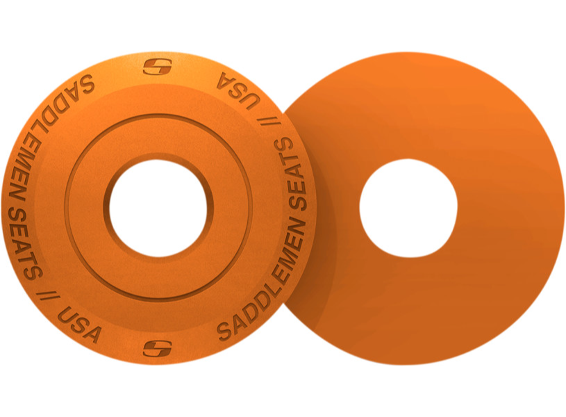 SADDLEMAN - Fender Seat Washer - Orange